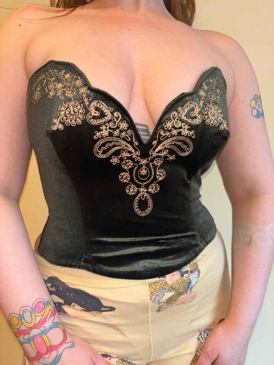 80s Ritmo di Perla Sculpted Bustier  product image