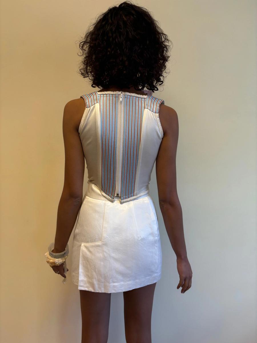 80s Vivienne Westwood Striped Corset product image