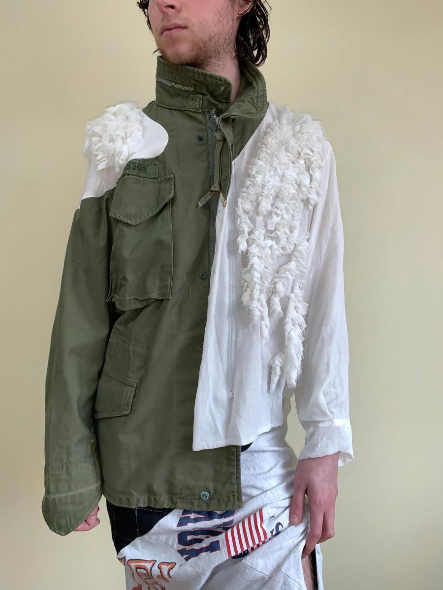 Yeah Right!! Patchwork Combination Jacket product image