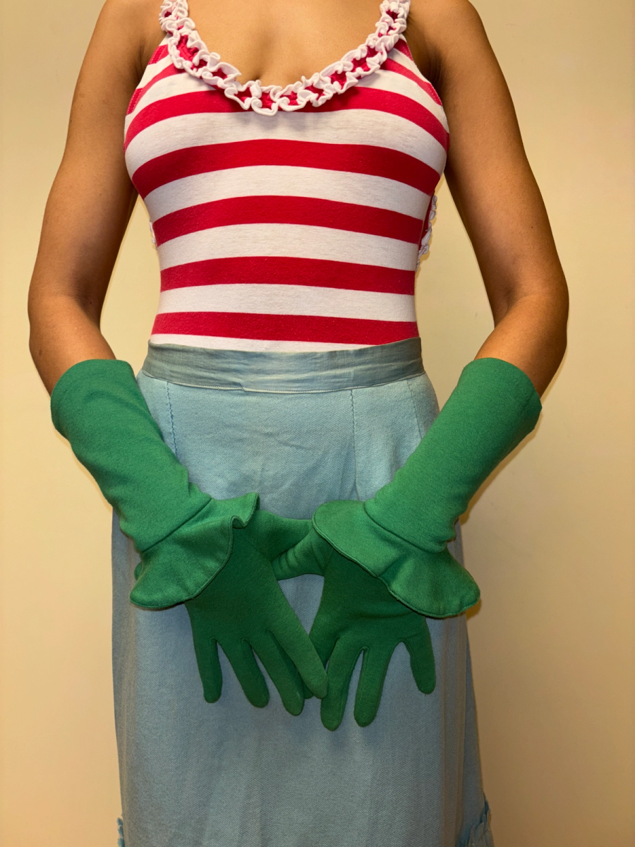 Vintage Chantal Thomass Green Gloves product image