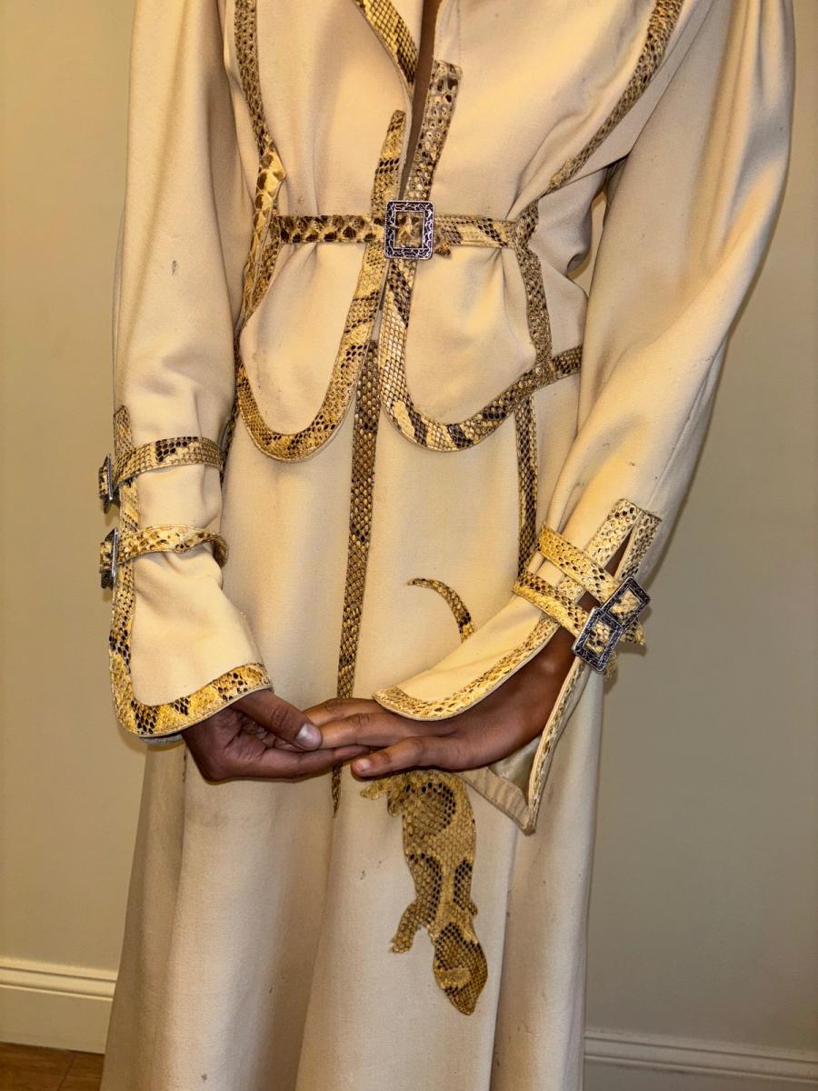 70s Bill Gibb Lizard Cutout Set product image