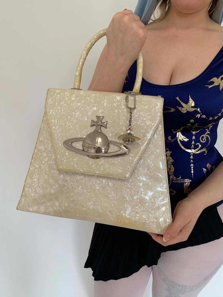 Late 80s/ Early 90s Vivienne Westwood Giant Orb Purse  product image