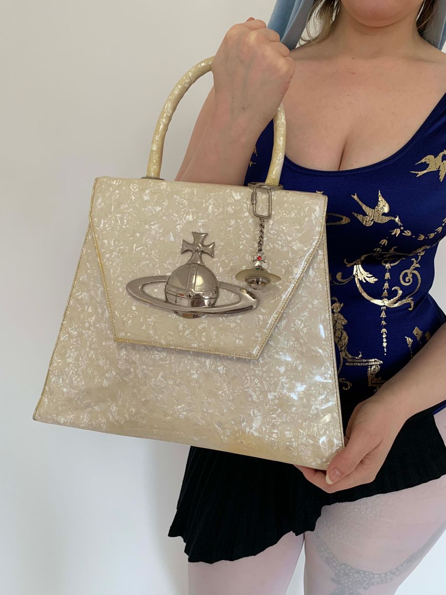Late 80s/ Early 90s Vivienne Westwood Giant Orb Purse product image
