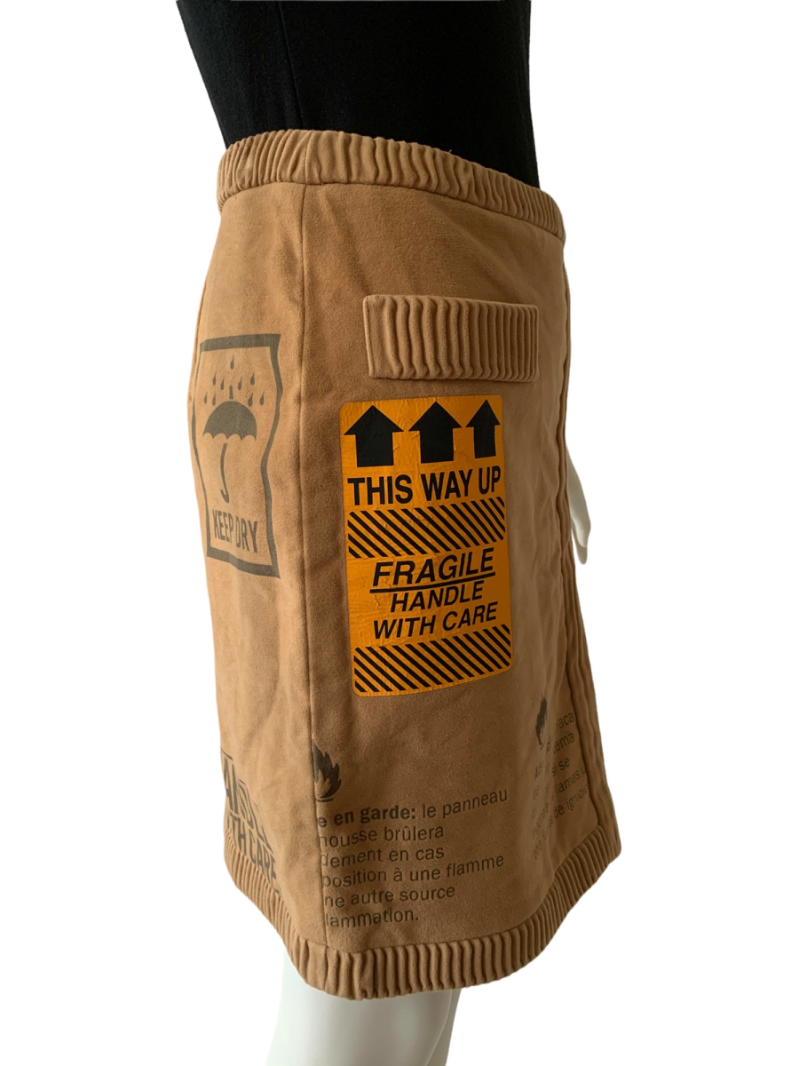 Moschino "Fragile" Package Skirt product image