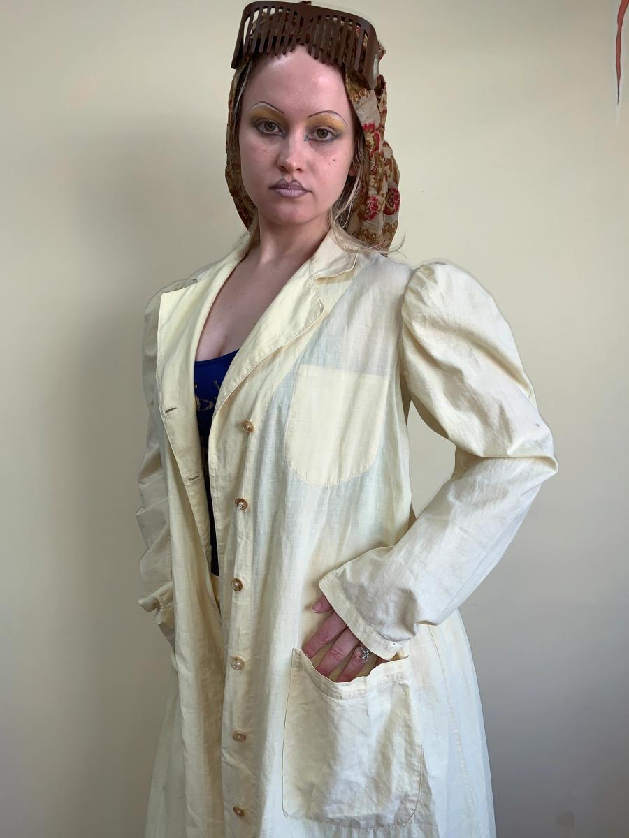 Edwardian Yellow Motoring Duster product image