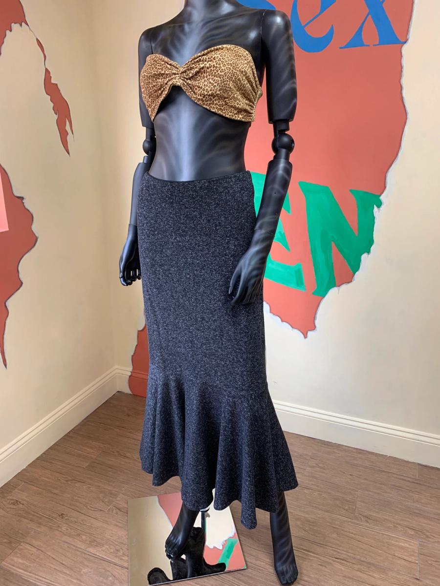 80s Norma Kamali Gray Sweatshirt Set product image