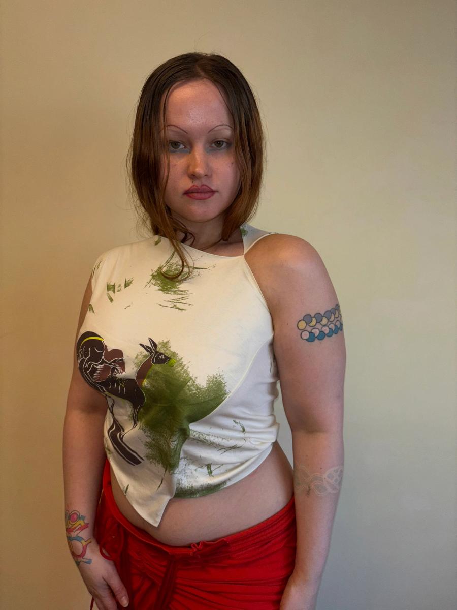 Vivienne Westwood SS 2000 Bestial Grass-Stained Top product image