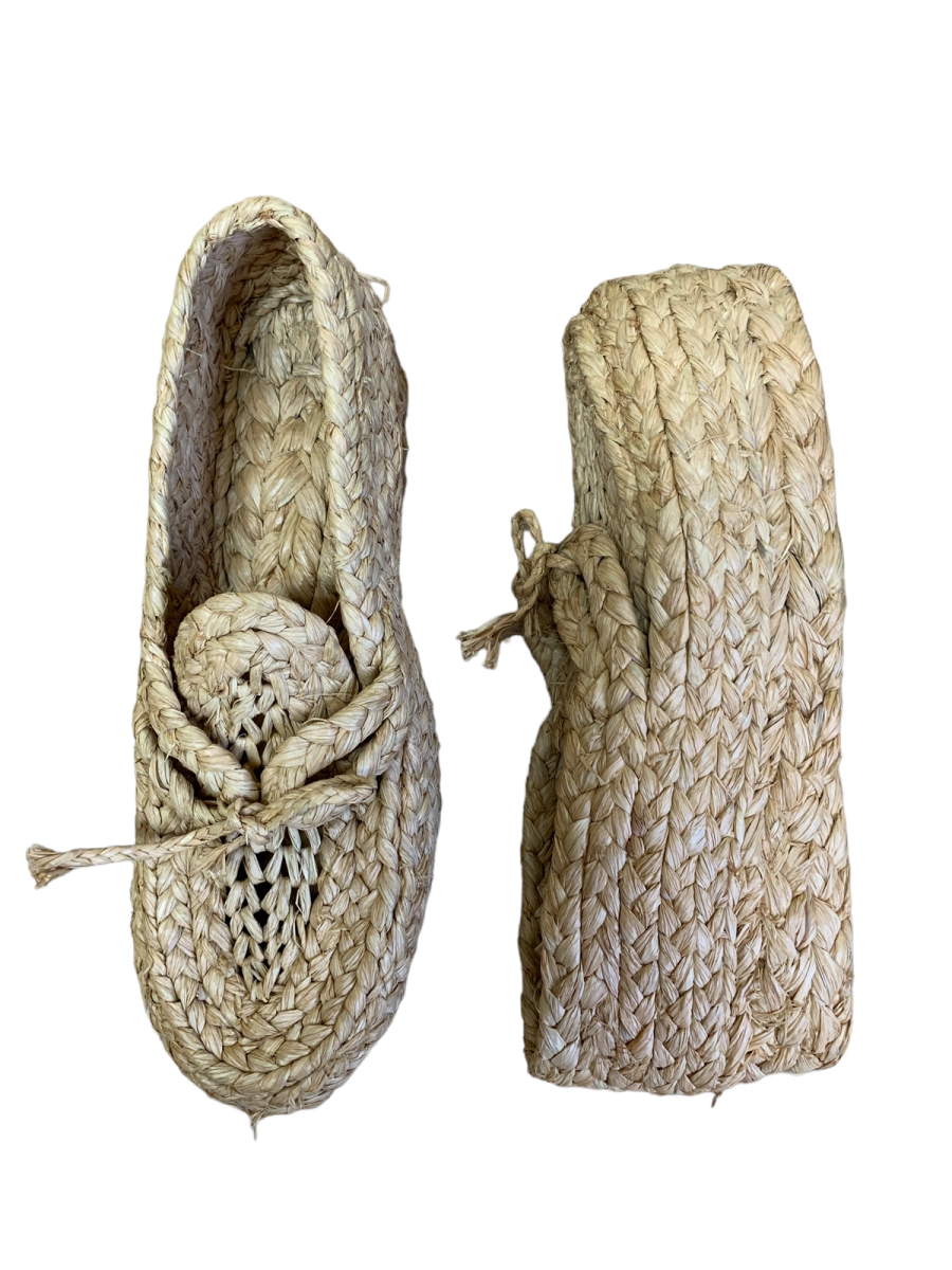 1930/40s French Raffia Platforms  product image