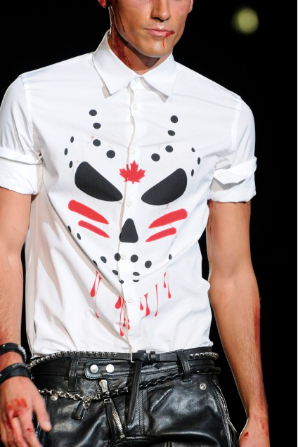 Fall 2010 Dsquared2 Jason Mask Button Up Shirt product image