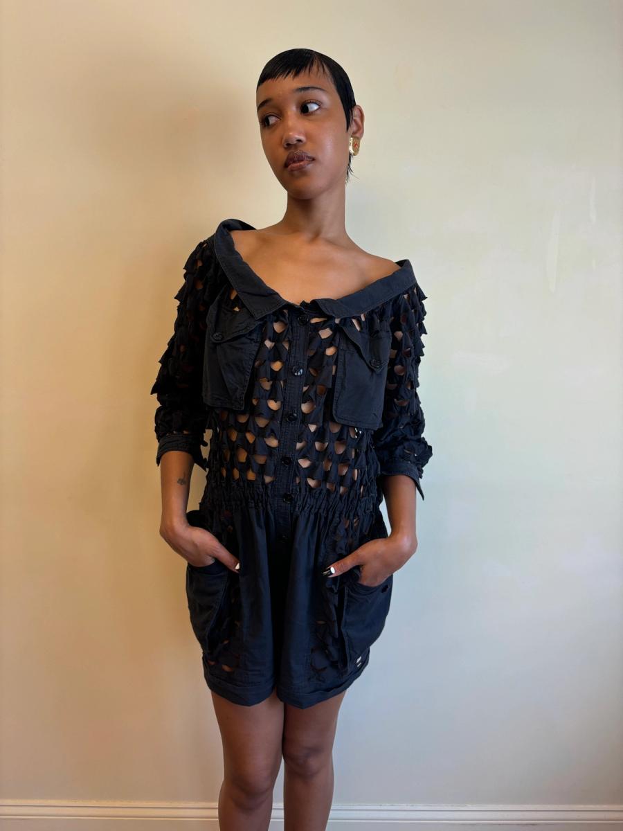 1984 Chantal Thomass Cutout Romper product image