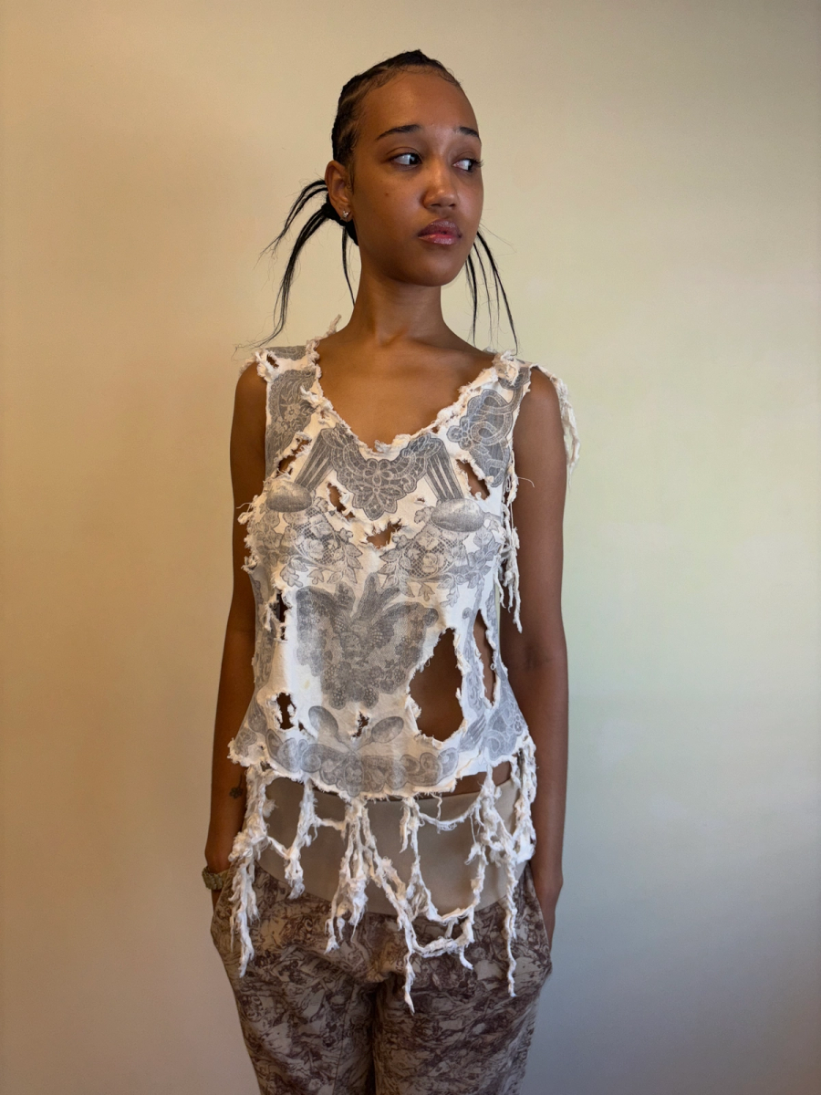 Nozomi Ishiguro Shredded Utensil Tunic product image
