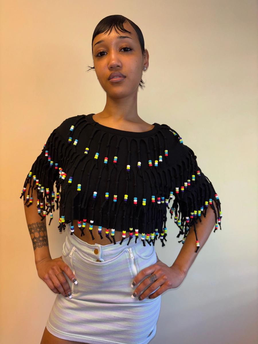 Moschino Beaded Fringe Top product image