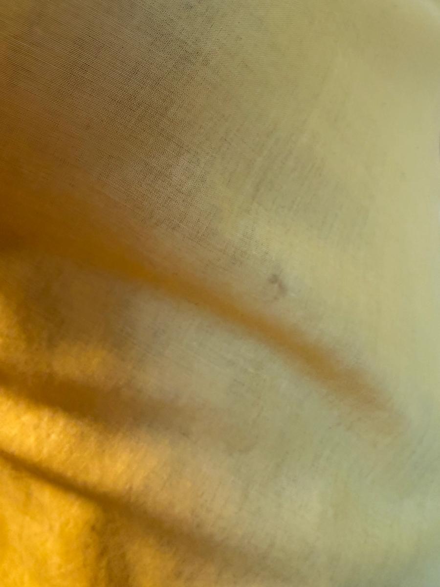 Vintage Norma Kamali Yellow Voile Bias Slip product image