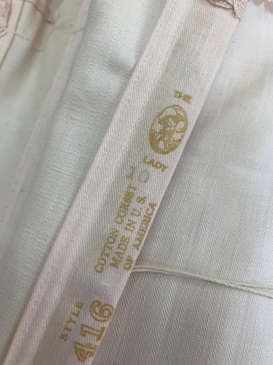 Deadstock Edwardian 'American Lady' Corset product image