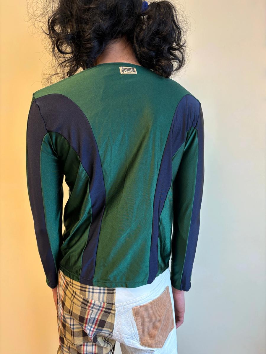 90s Junior Gaultier Green Jogging Zip Up product image