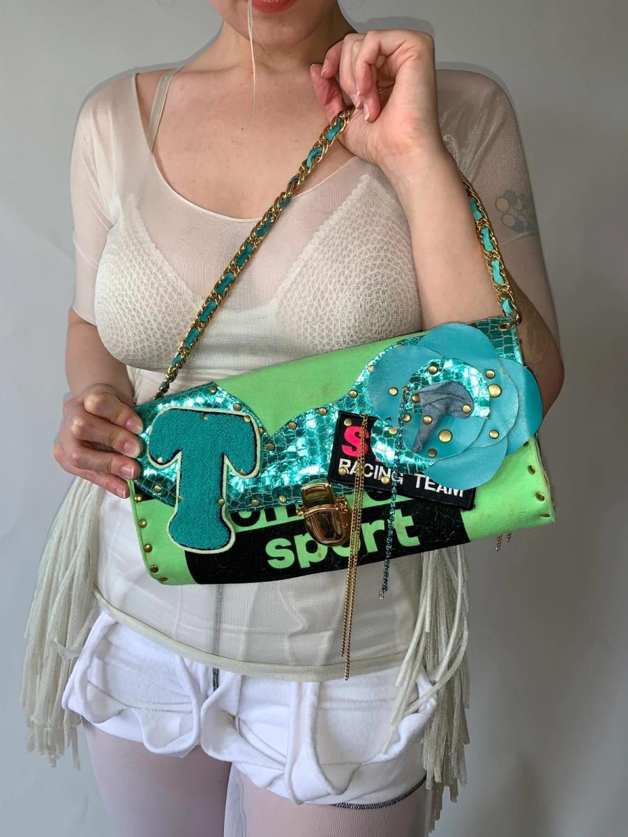 Guri Guri Assemblage Fringe Purse product image