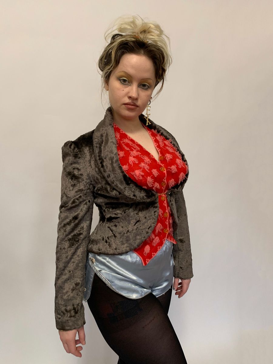 Vivienne Westwood 'On Liberty' Underbust Fur Jacket product image