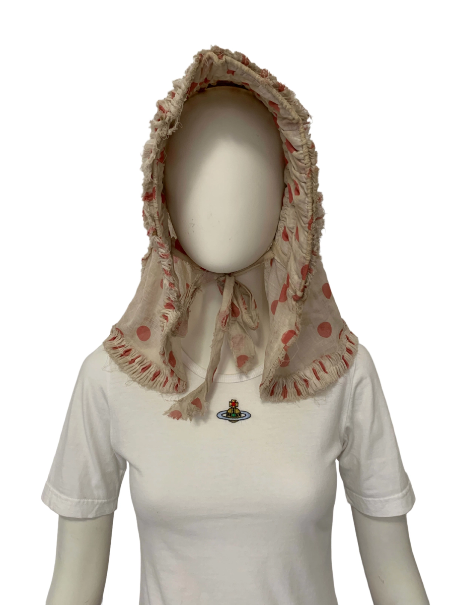 1800s Polka Dot French Sunbonnet product image