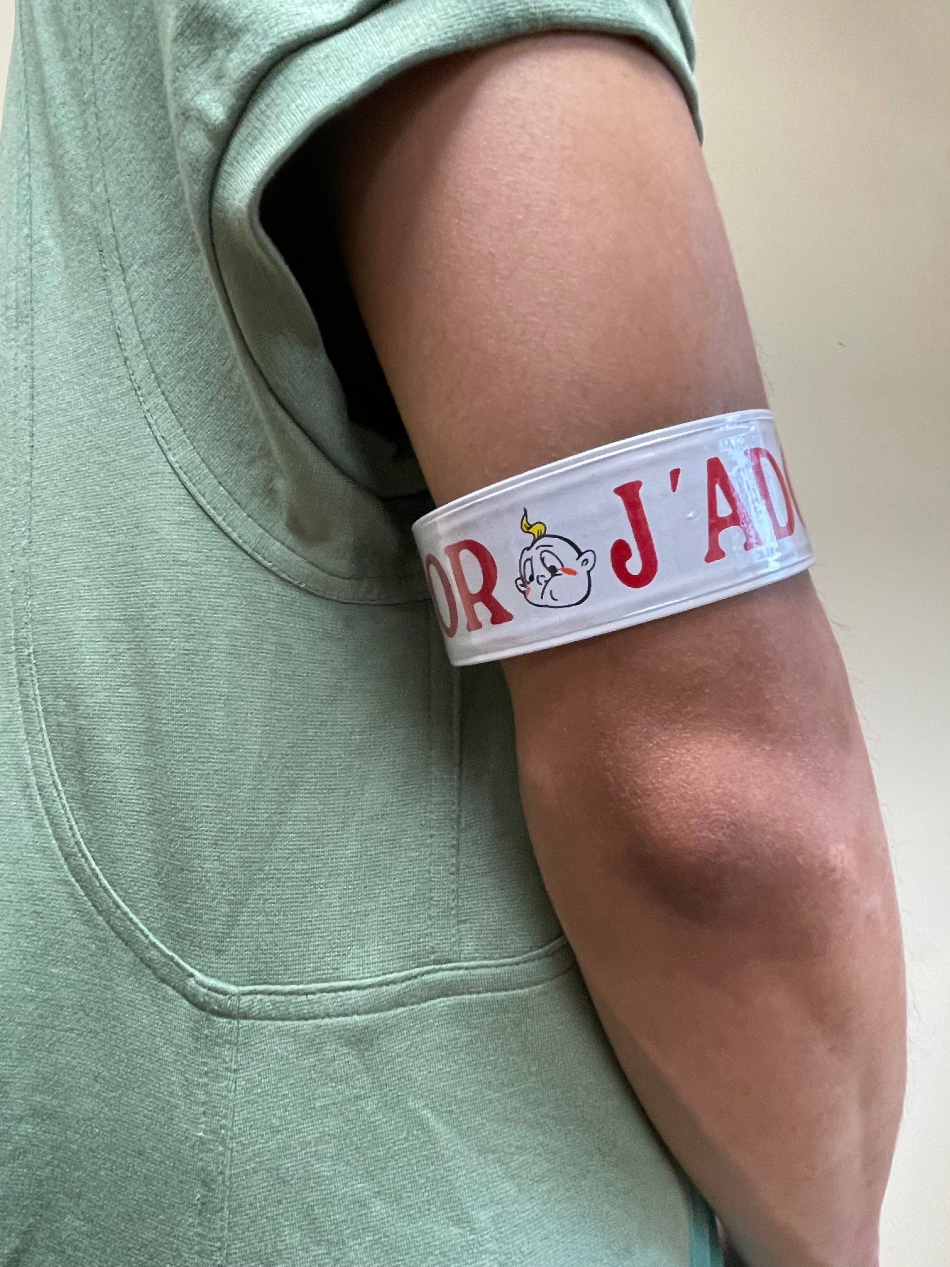 baby Dior ブレスレット プードル ガリアーノ期 Galliano J'adore Dior Mom & Baby Slap Bracelet