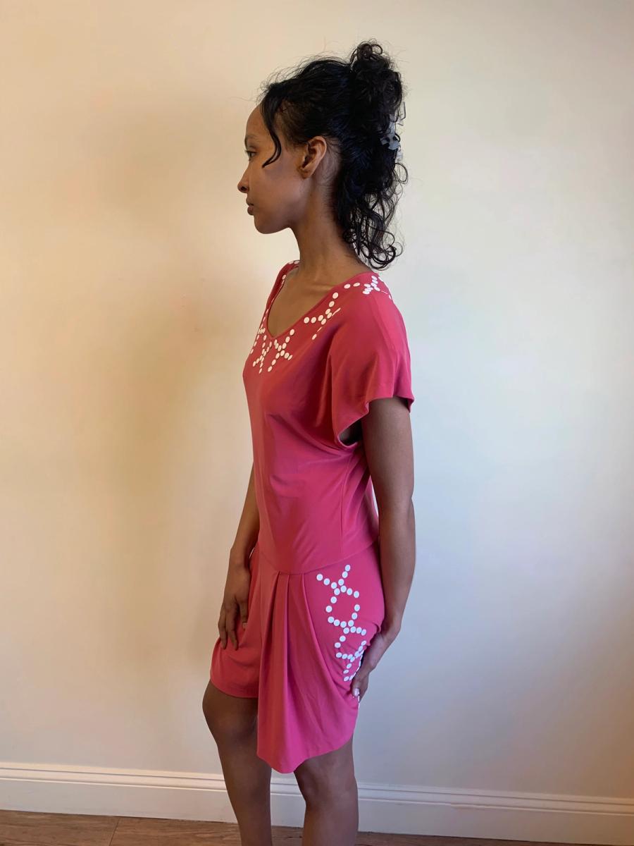 Norma Kamali OMO Studded Romper product image