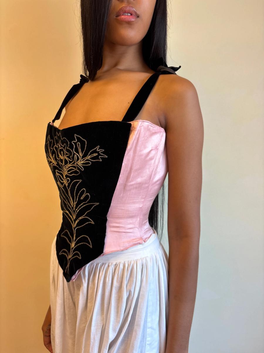 French Belle Époque Evening Bodice product image