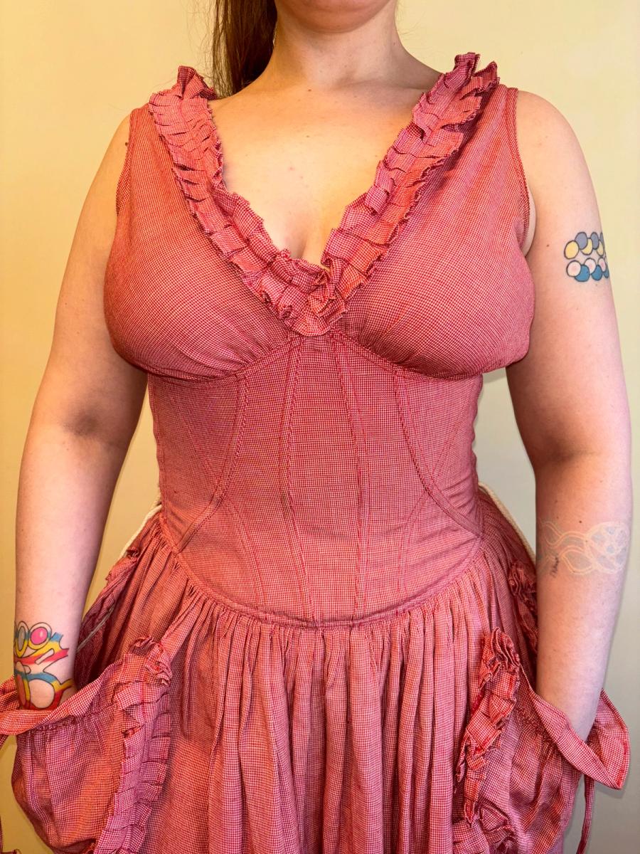 SS 1992 Chantal Thomass Corseted Sundress With Pockets product image