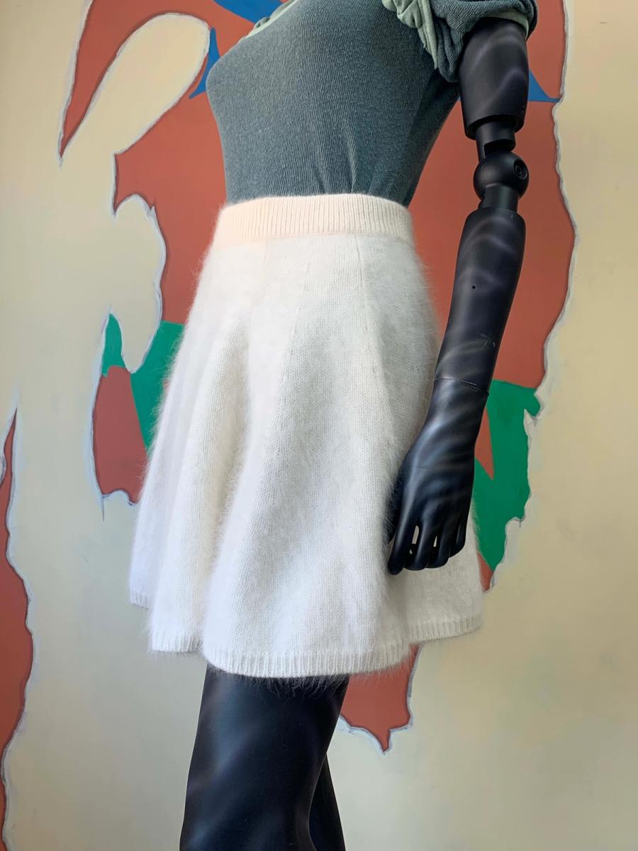 90s Chantal Thomass Mohair Skirt product image