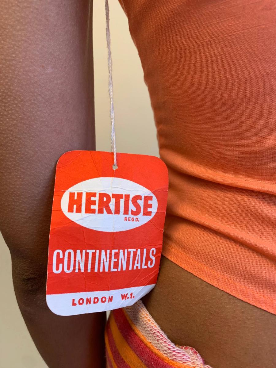 1950s Boned Bustier Hertisse Continentals  product image