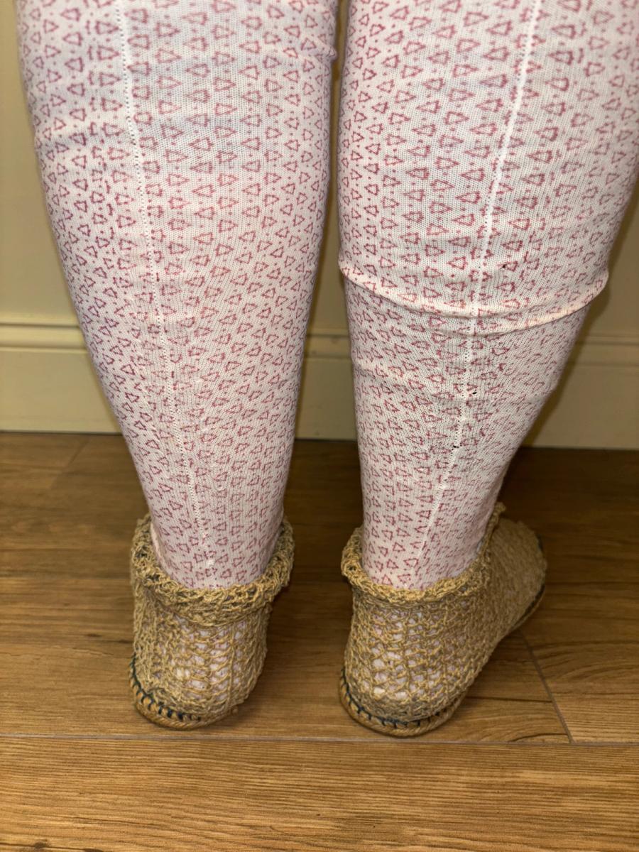 Antique French Woven Beach Shoes  product image