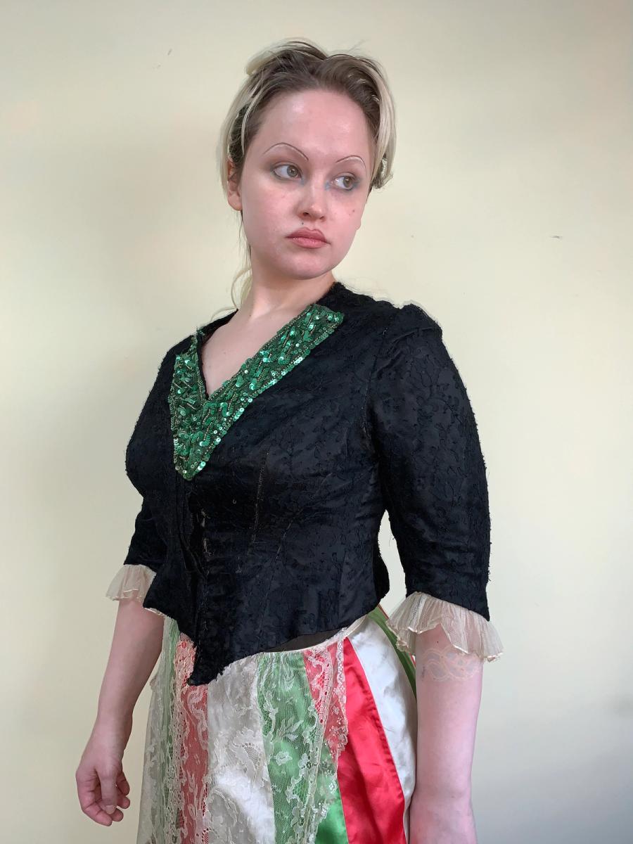 Antique Evening Bodice Lorin et Bilhot Angers product image