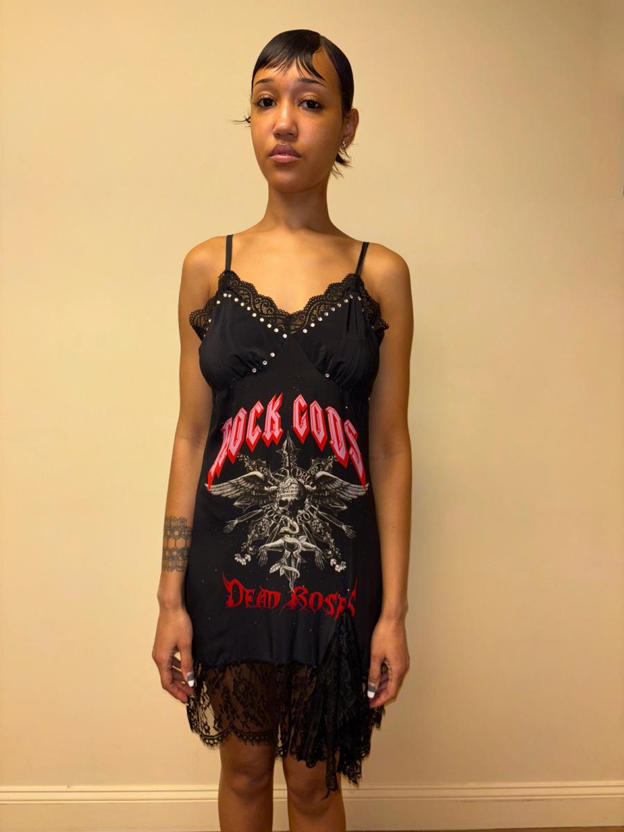 John Richmond Rock Gods Slip Dress product image