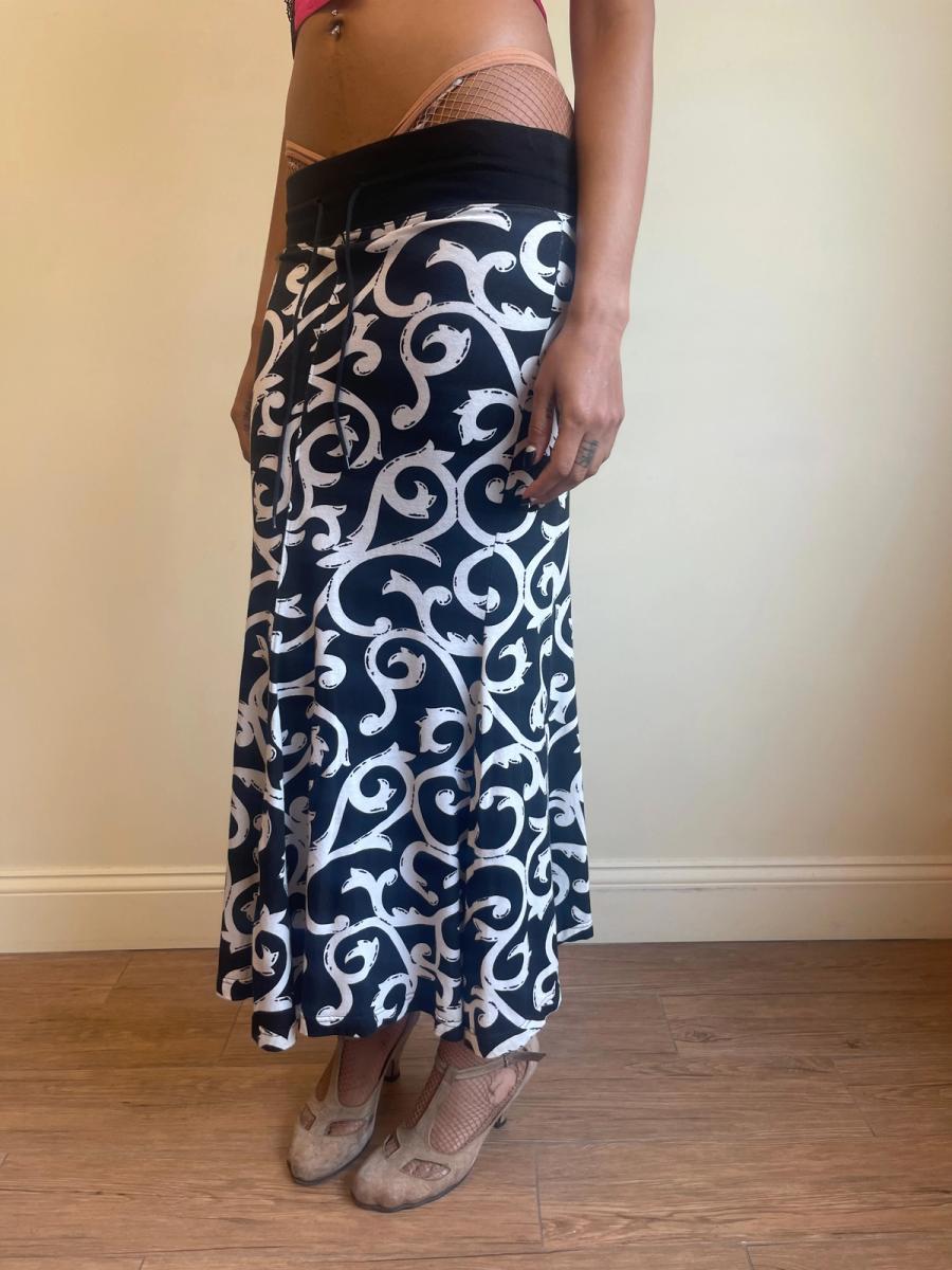 80s Chantal Thomass Decorative Sweat Skirt product image