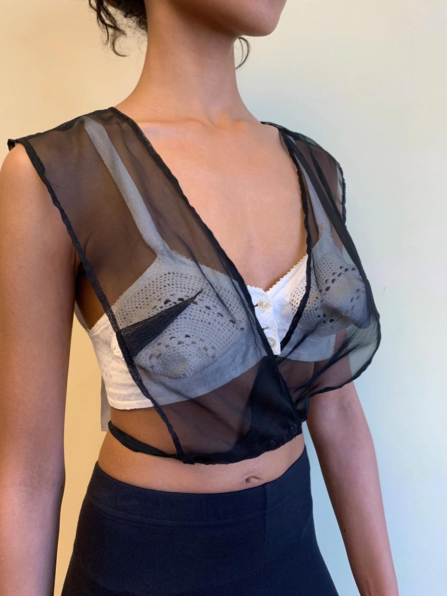 1930s Chiffon Dickie product image