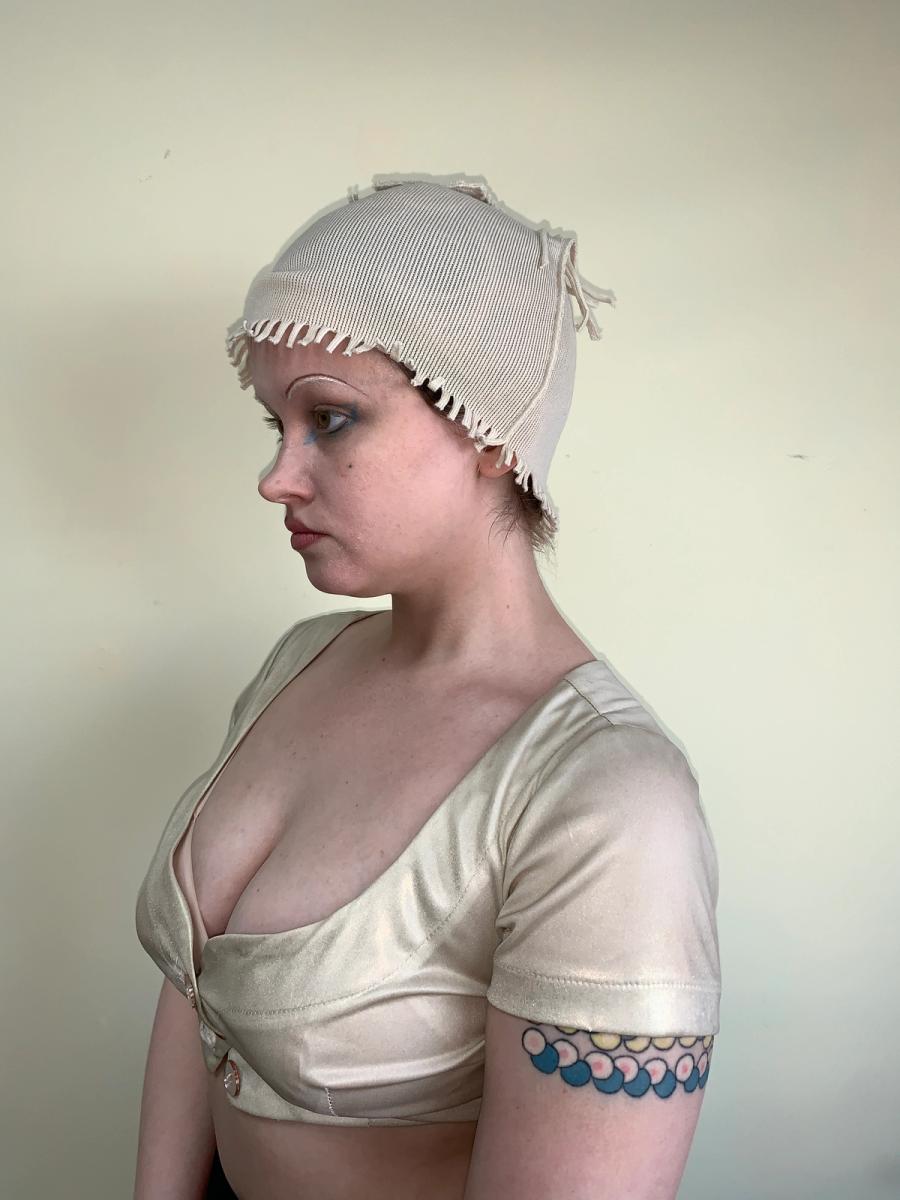 90s Issey Miyake A-POC Fringe Hat product image