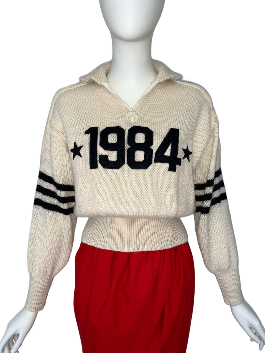 80s Atsuki Onishi 1984 Sweater