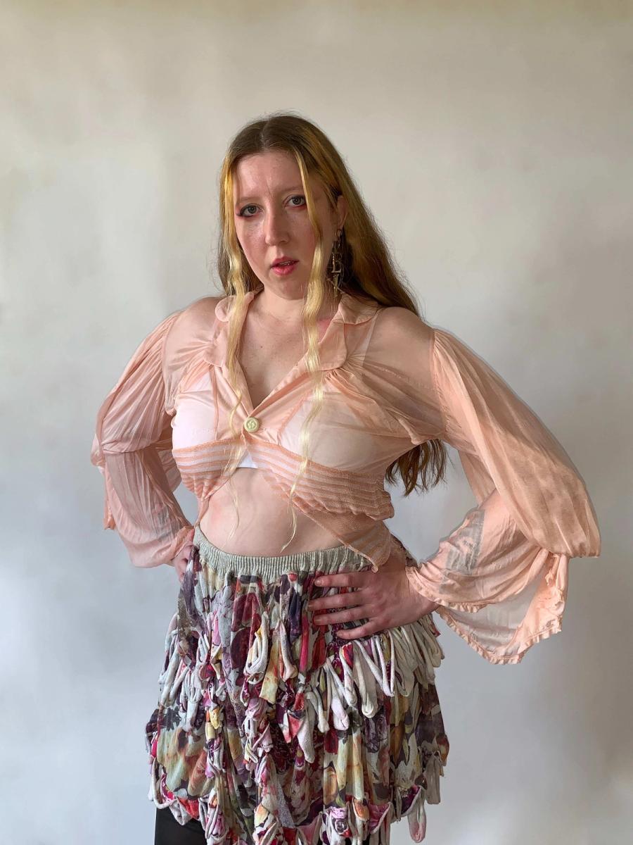 Theatre Products Pink Stocking Blouse product image