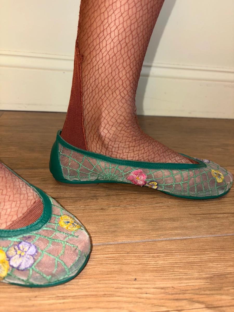 Vintage Marjan Pejoski Spiderweb Flats product image
