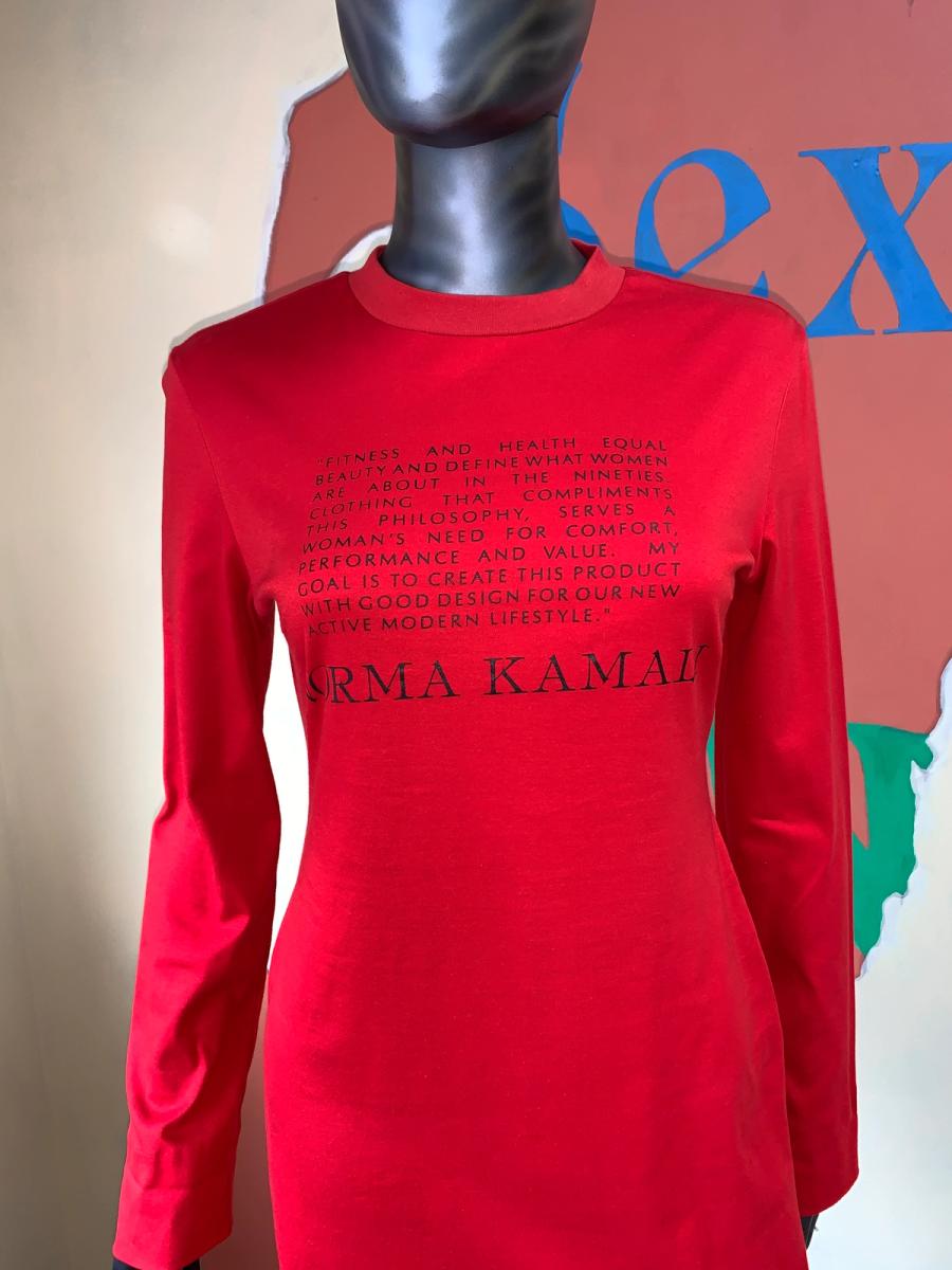 90s Norma Kamali OMO Gym Dress product image