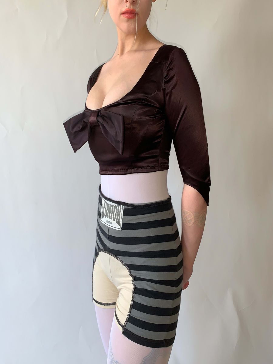 Cafe Society Vivienne Westwood Satin Bow Mini Corset product image