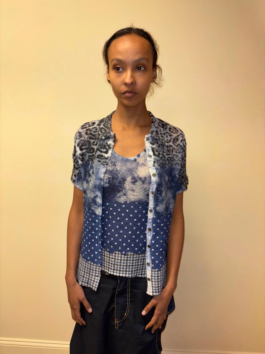 Vintage Yoshiki Hishinuma Pleated Leopard Set product image