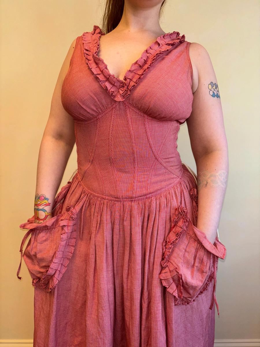 SS 1992 Chantal Thomass Corseted Sundress With Pockets product image