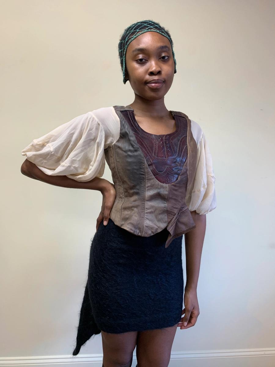 Vivienne Westwood 1992 Runway Mohair Bustle Skirt product image