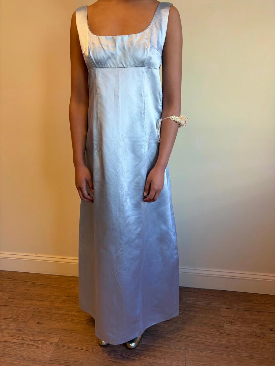 1960s Baby Blue Regency Gown product image