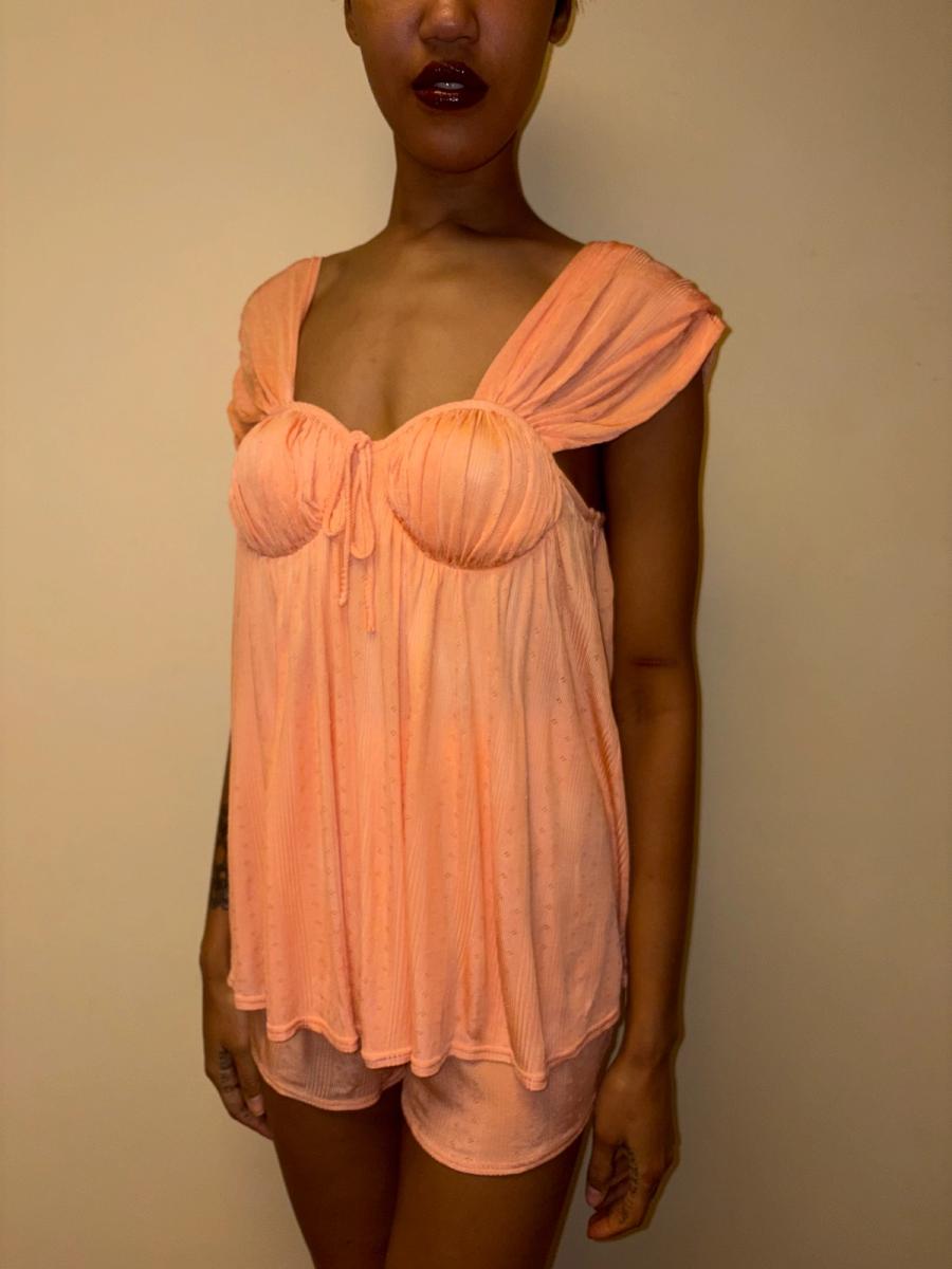 Vintage Chantal Thomass Peach Set product image