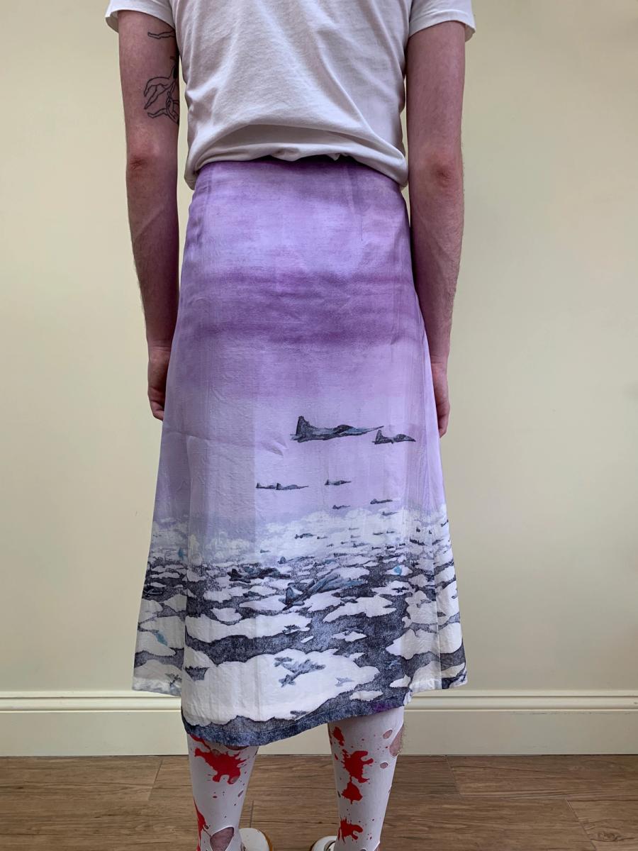 Alfaspin Iceberg Print Skirt product image