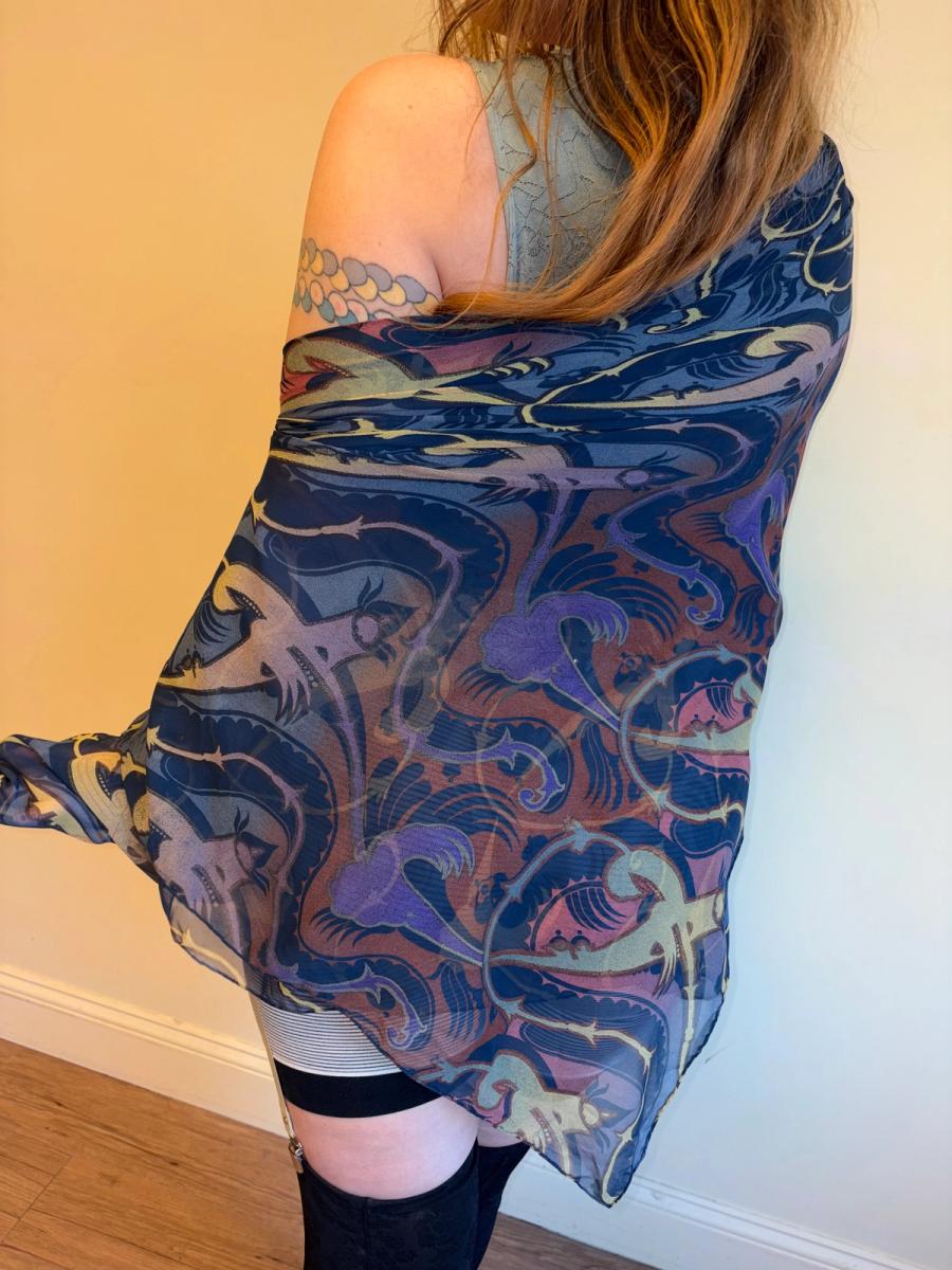 1993 Vivienne Westwood 'Grand Hotel' Oversized Shawl product image