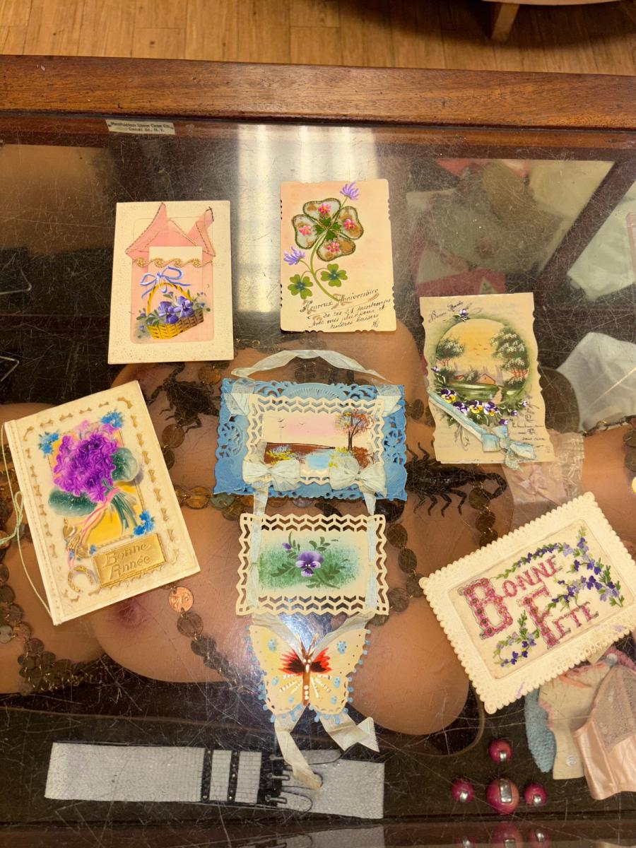 Set of French Antique Cards product image