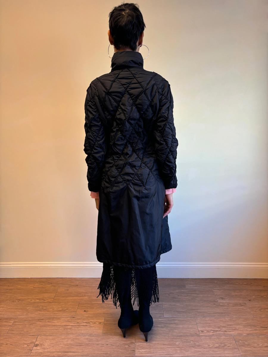 Marithé François Girbaud Long Black Puffer Jacket product image