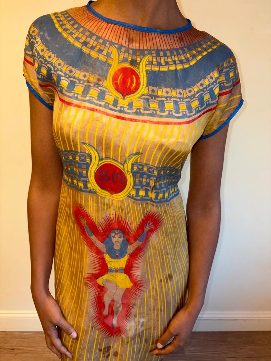 1970s Isis Egyptian Costume Dress  product image