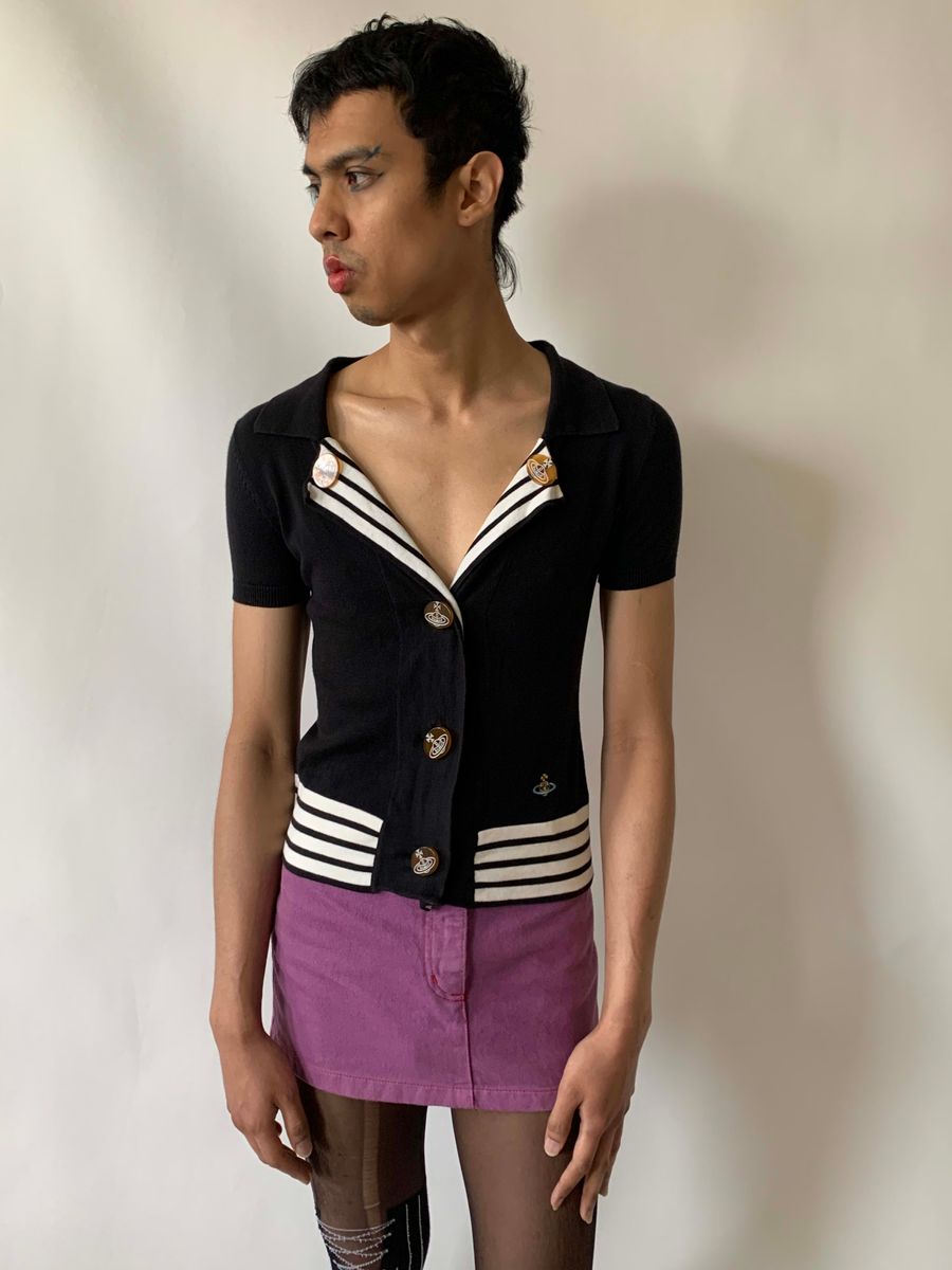 Vivienne Westwood Red Label Oversized Orb Button Top product image